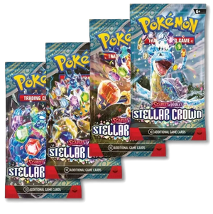 Pokémon Sv: Stellar Crown Art set 4 Booster Pack